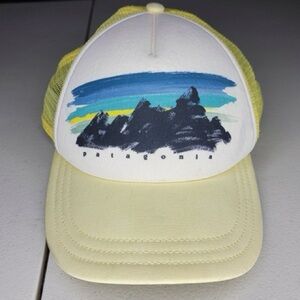 Patagonia Cap with Yellow and White Design